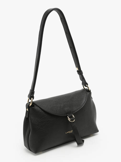 Cross Body Tas Dune Gaia Leder Lancaster Zwart dune gaia 103 ander zicht 2